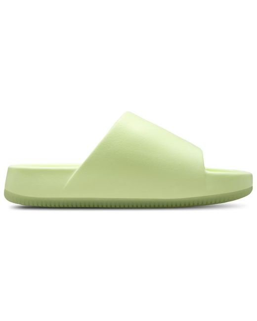 Nike Green Calm Flip-flops And Sandals