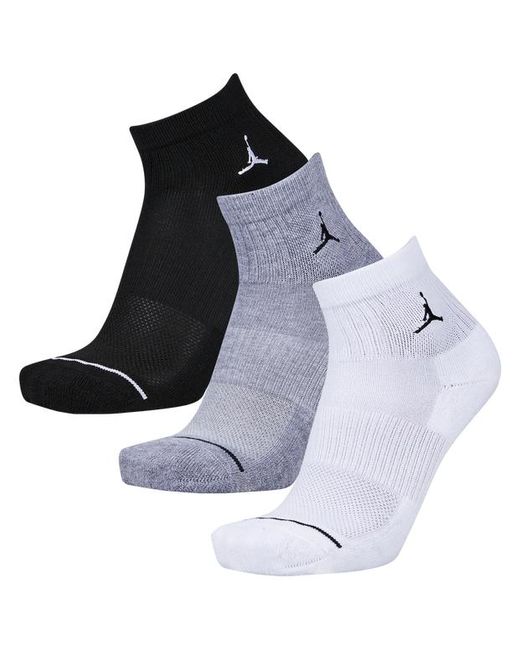 Nike Black Everyday Cushioned Ankle 3 Pack Socks