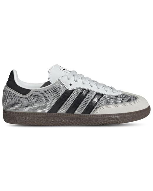Adidas Gray Samba Sneakers