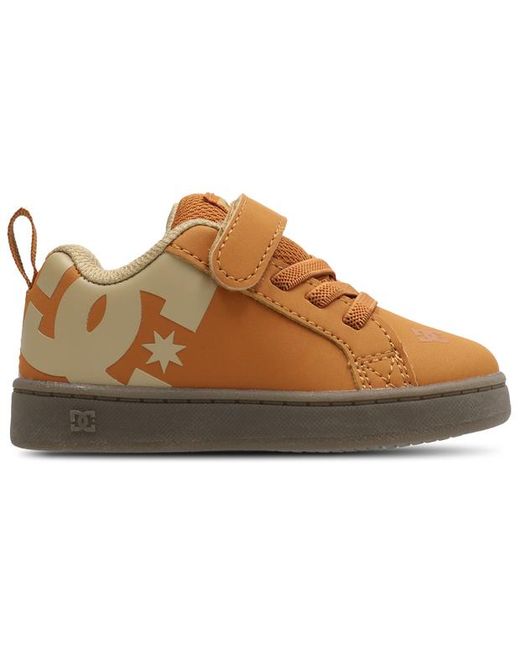DC Shoes Brown Dc Sneakers Court Graffik Baby Shoes