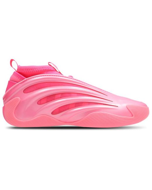 Adidas Pink Harden Sneakers for men