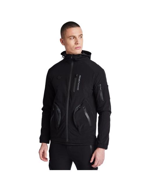 Project X Paris Black Tech Future Hoodies for men