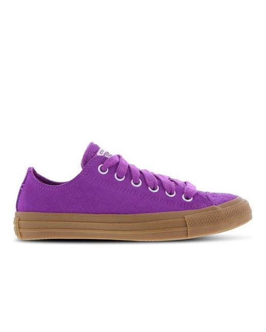 Ctas Low Chaussures Converse en coloris Purple