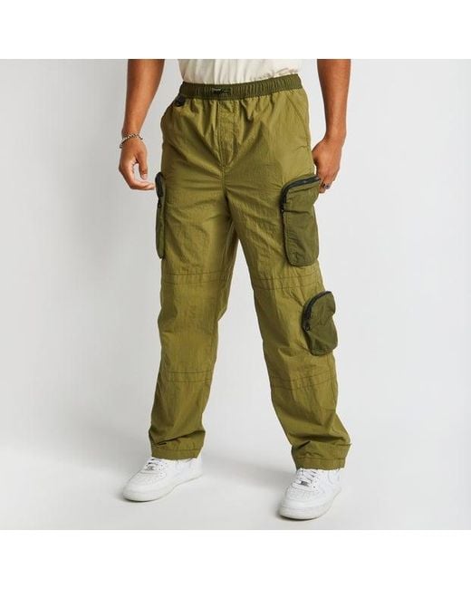 LCKR Green Anaheim Bungee Cord Pants for men