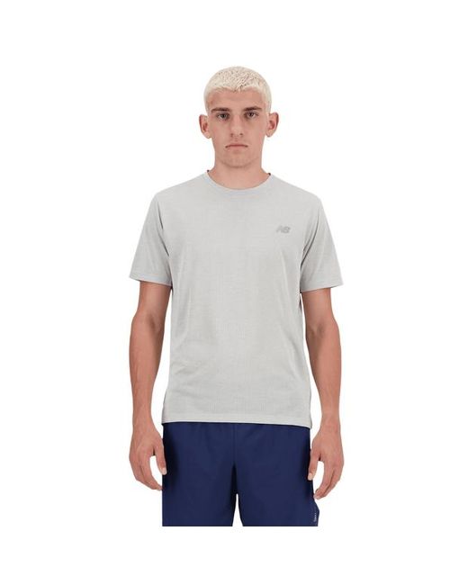 New Balance Gray Athletics T-Shirt T-Shirts for men