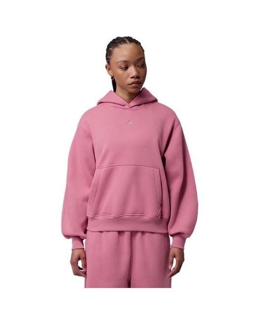 Nike Pink Brooklyn Pullover Hoodie