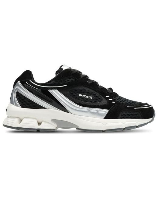 Banlieue Black The Runner Sneakers for men