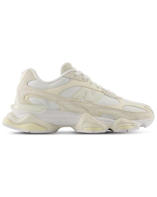 New Balance White 9060R Shoes for men