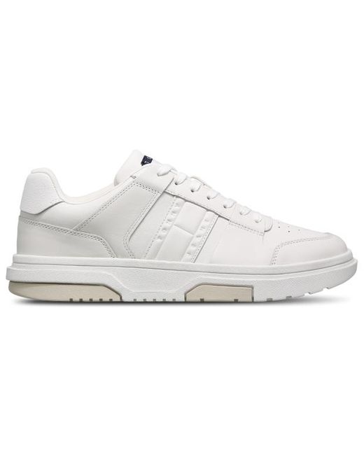 Tommy Hilfiger White Cupsole Ess Shoes for men