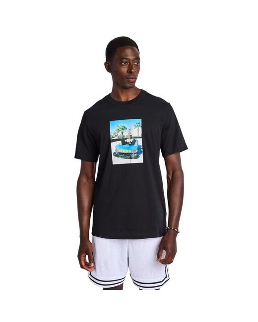 Nike Black Brand Photo T-Shirts for men