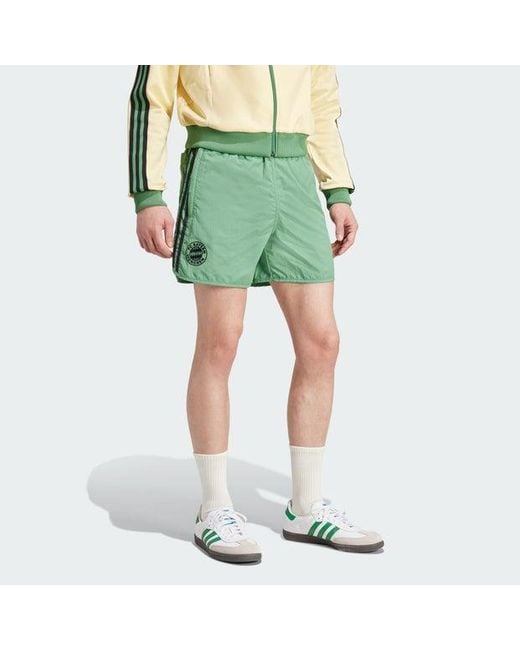 Adidas Fc Bayern Adicolor Classics 3-stripes Korte Broeken in het Green voor heren