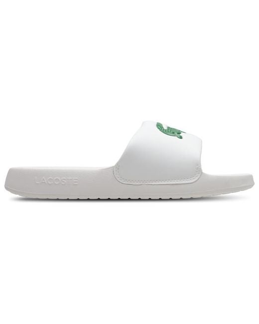 Lacoste White Serve 1.0 Flip-Flops And Sandals for men