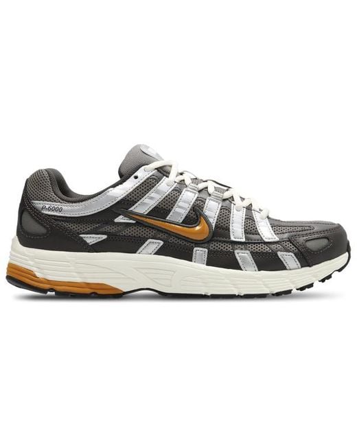 Nike Gray P-6000 Trainers for men