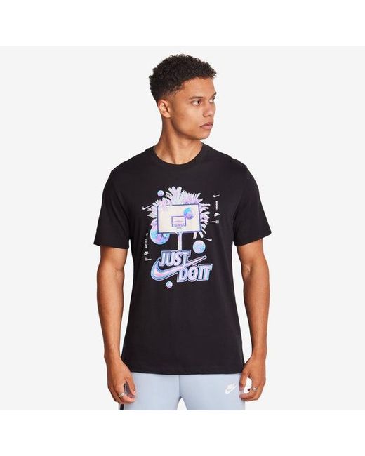 Just Do It T-Shirts Nike pour homme en coloris Black