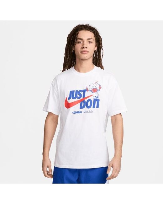 Sole Food Camisetas Nike de hombre de color White