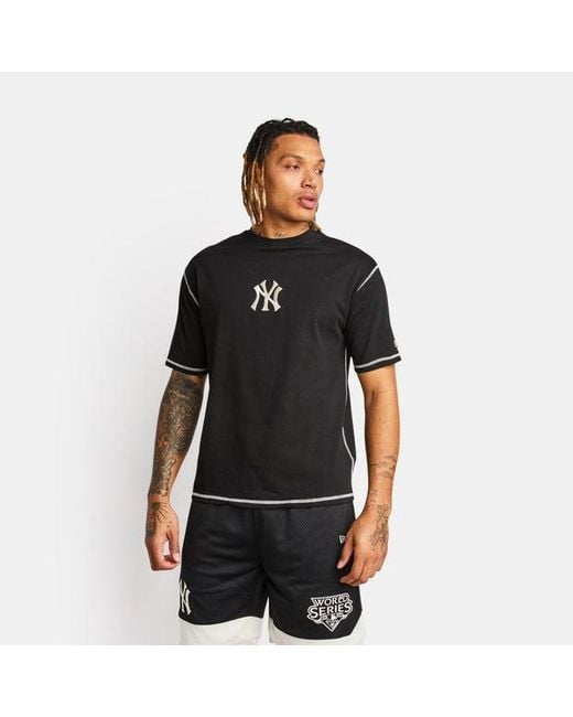 KTZ Black Mlb New York Yankees T-shirts for men