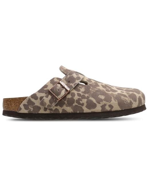 Birkenstock Brown Suede Flip-Flops And Sandals