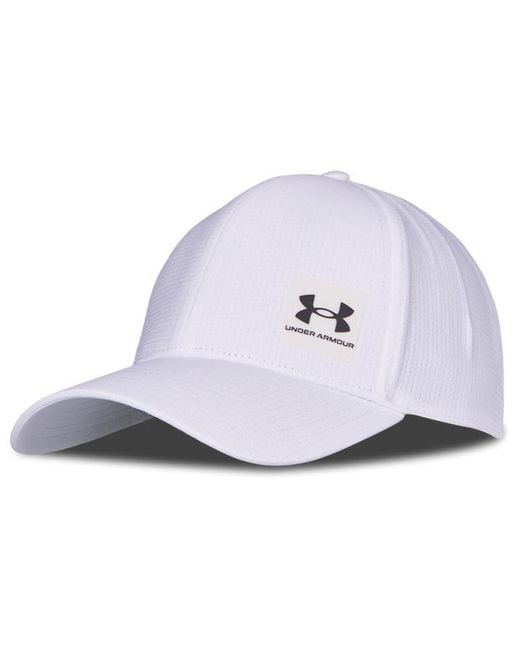 Under Armour White Iso-chill Armourvent Caps