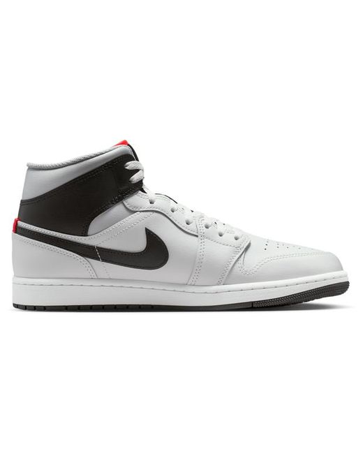 Nike White 1 Mid Sneakers for men