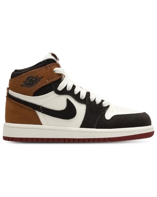 Nike Black Aj1 Retro Hi Og Shoes