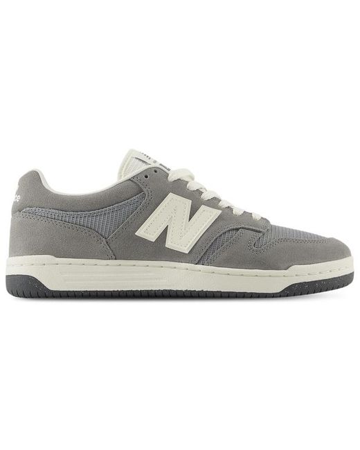 New Balance Gray 480P Sneakers