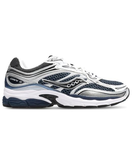 Saucony Blue Progrid Omni 9 Sneakers for men