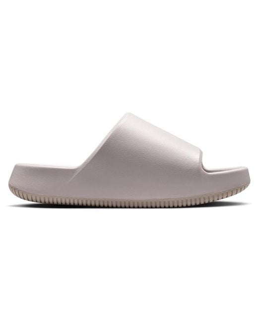 Nike Gray Calm Flip-Flops And Sandals