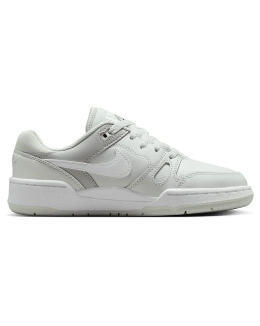 Nike White Full Force Low Shoes