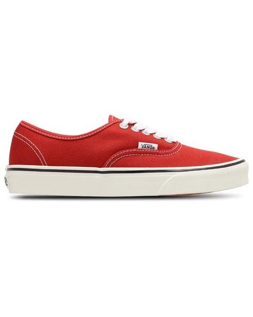 Vans Red Authentic Damen Sneaker