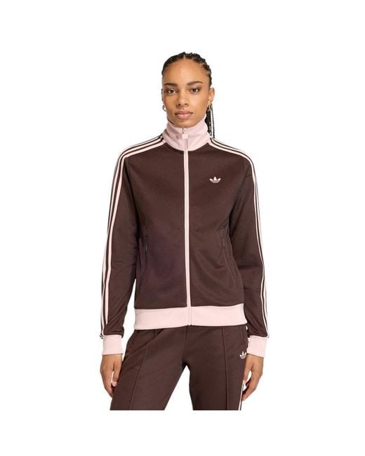 Adidas Brown Classic Track Tops