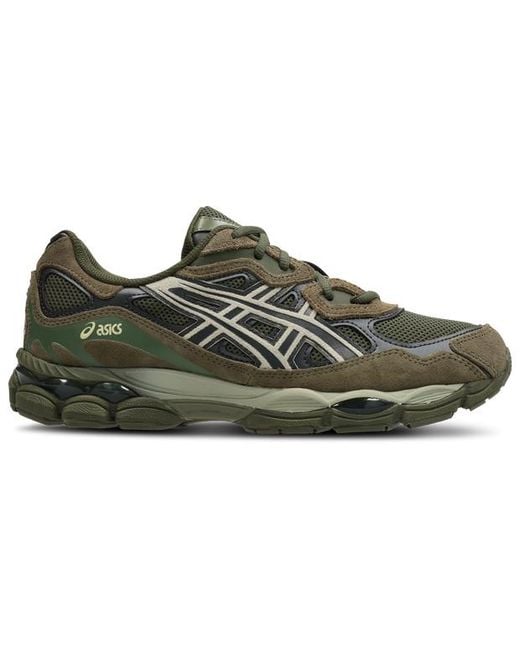 Asics Green Gel-Nyc Sneakers for men