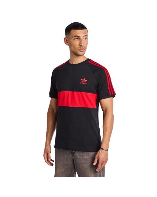 Adidas Red Aop T-Shirts for men