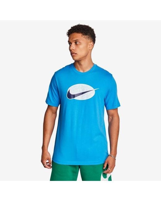 Nike Swoosh in Blue für Herren