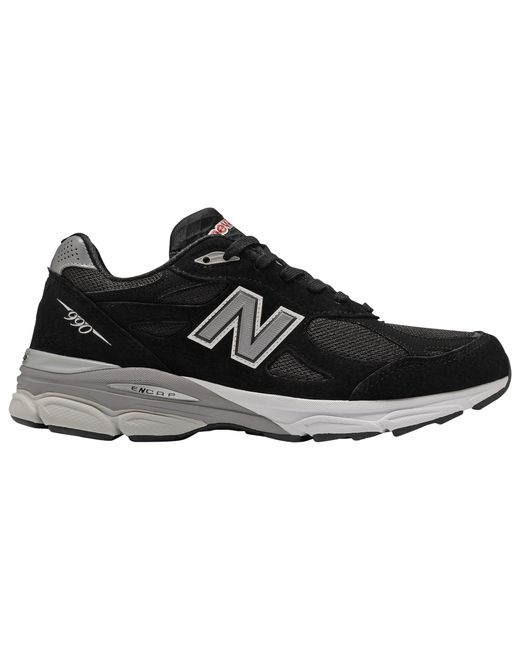 New Balance Suede 990 V3 - Shoes in Black/White (Black) for Men - Lyst