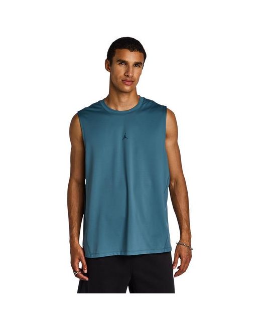 Nike Blue Sport Dri-Fit Vests for men