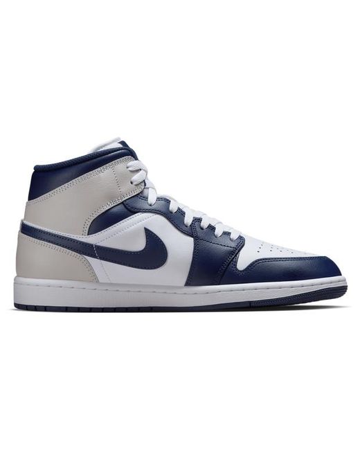 Aj1 Mid Scarpe di Nike in Blue da Uomo