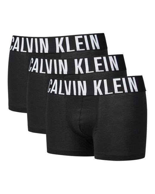 Calvin Klein Black Trunk 3 Pack Underwear