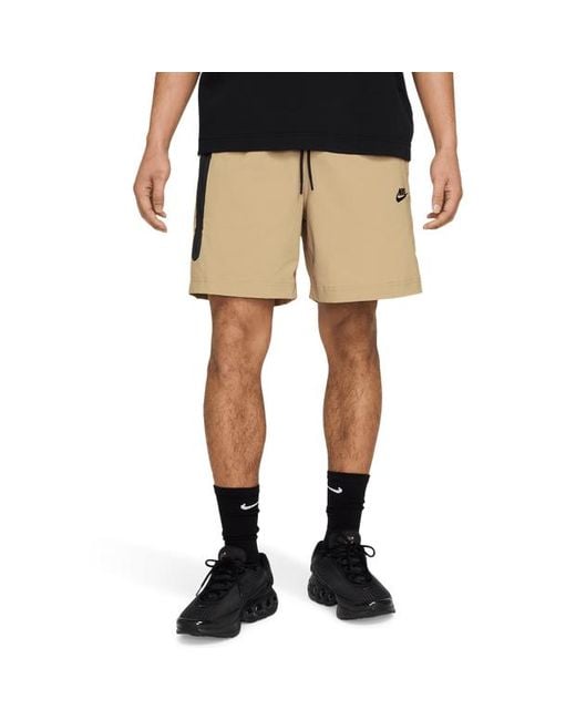 Nike Tech Woven Herren Kurze Hosen in Natural für Herren