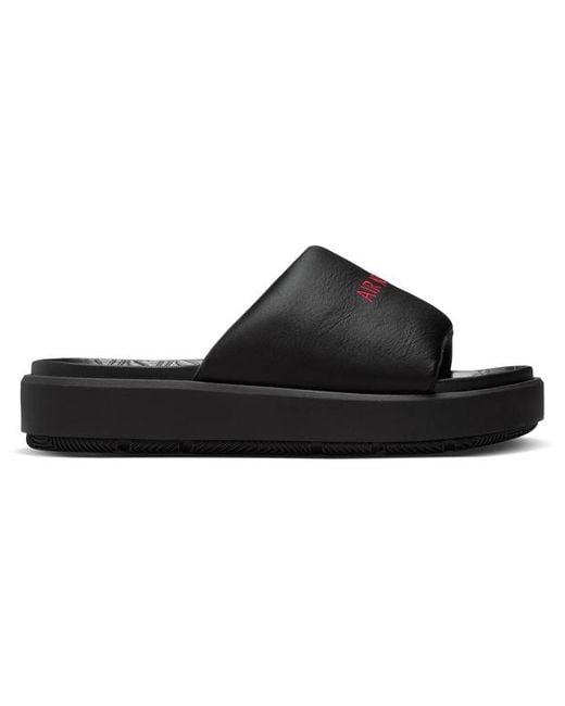 Nike Black Sophia Slide Flip-flops And Sandals