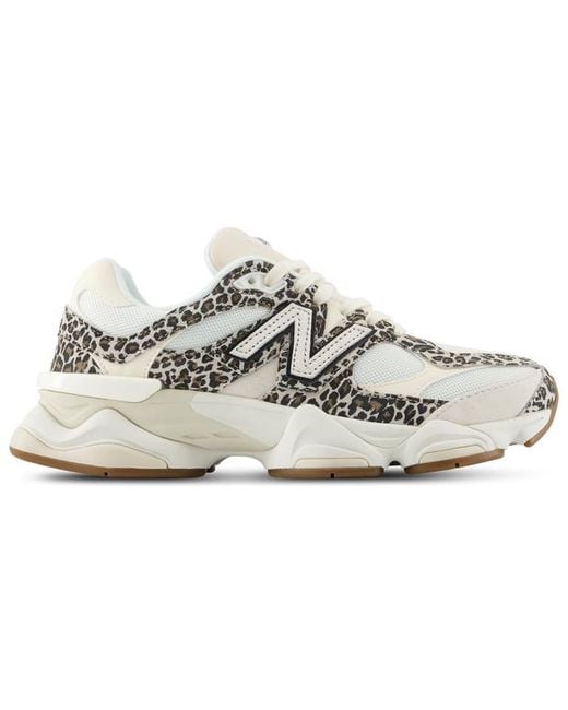 New Balance White 9060 Sneakers for men