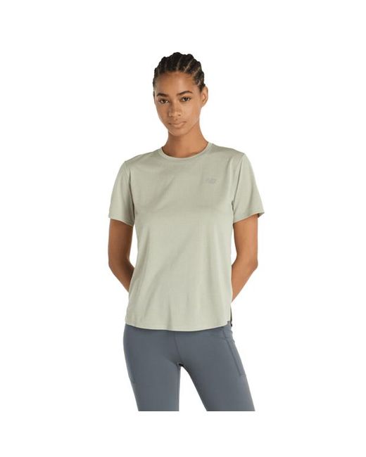 New Balance Gray Athletics T-Shirt T-Shirts