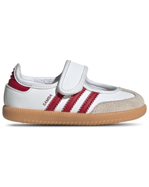 Adidas White Samba Baby Shoes