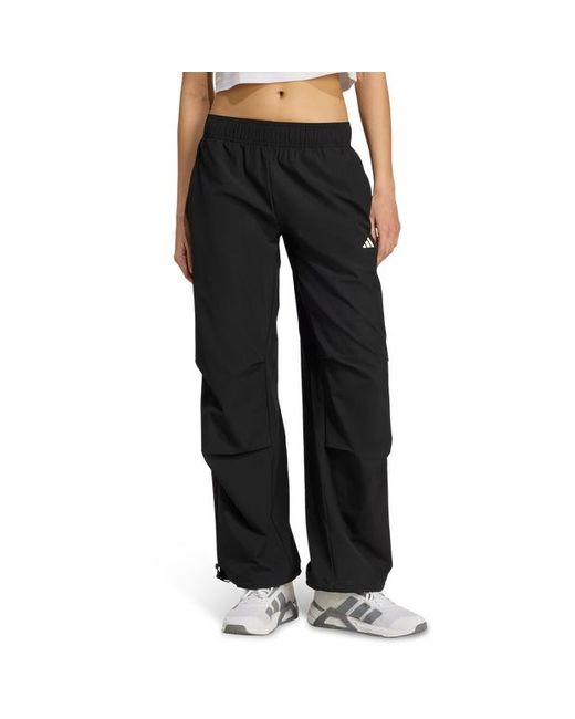 Adidas Black Workout Essentials Woven Training Joggers Pants