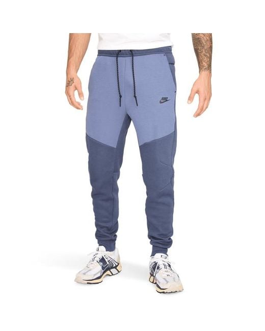 Tech Fleece Pantaloni di Nike in Blue da Uomo