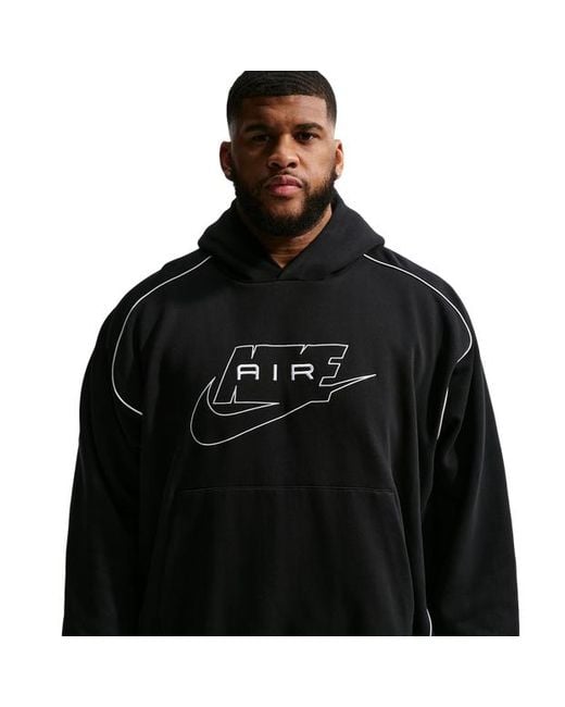 Nike Black Fleece Hoodies for men