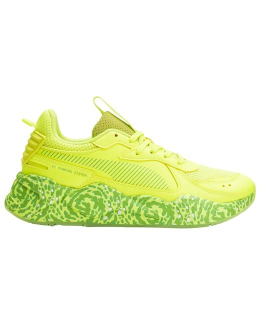 PUMA Rubber Rs-x Rick & Morty - Running Shoes in Yellow/Yellow (Yellow ...