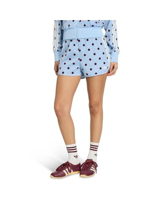 Adidas Blue Polka Dots Shorts