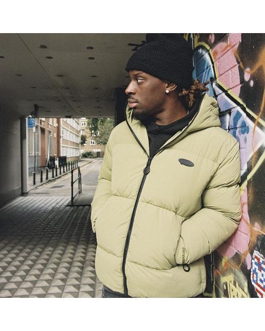 Street Cartel Green Jackets for men