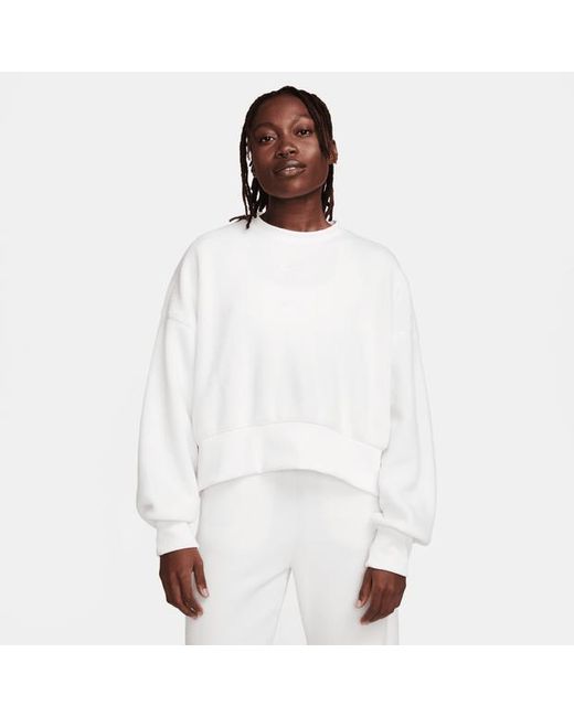 Nike Plush Sweatshirts in het White