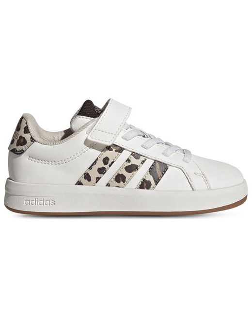 Adidas White Grand Court 3.0 Toddler Trainers